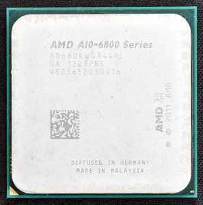 (送料込) AMD A10-Series A10-6800K AD680KWOA44HL Socket FM2 4.1 GHz動作 (動作確認済 中古品) (管:PCX0