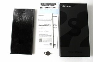 【5iP05103E】★動作品★Galaxy S22 Ultra★SC‐52C★256GB★サムスン★ブラック★ドコモ★利用制限〇★android★現状品