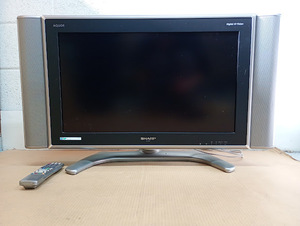 ☆シャープ 液晶カラーテレビ / LC-26GH2 アクオス AQUOS 2006年製 リモコン付き 電化製品 家電 26インチ 入電確認 動作確認