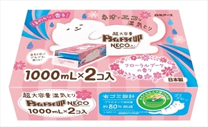 まとめ得 ドライ＆ドライＵＰ ＮＥＣＯ フローラルブーケの香り １０００ｍＬ×２コ 白元アース 除湿剤 x [15個] /h