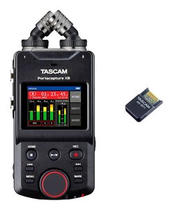 即決◆新品◆送料無料TASCAM Portacapture X6+AK-BT1 32bitフロート録音 6トラックポータブルレコーダー/Bluetoothアダプター付