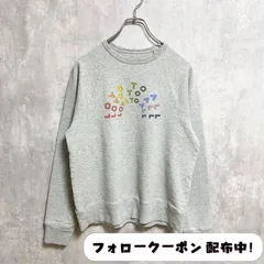 古着 used　Madewell × Human Rights　LOVE TO ALL　長袖プリントスウェット　トレーナー　グレー