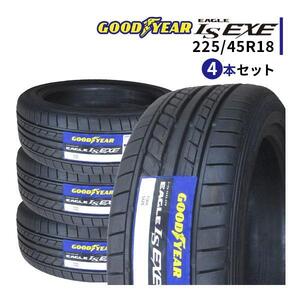 4本セット 225/45R18 2024年製造 新品サマータイヤ GOODYEAR EAGLE LS EXE 225/45/18