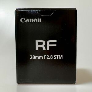 RF28mm F2.8 STM (箱のみ)