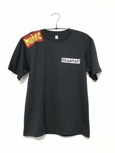 BRAHMAN mobstyles ドライ Tシャツ ブラフマン S 半袖 黒 美品 バンドT