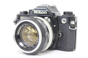 【返品保証】 ニコン Nikon FM2 ブラック NIKKOR-S Auto 50mm F1.4 ボディレンズセット M1625