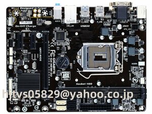 Gigabyte H81M-D2 マザーボード Intel H81 LGA 1150 2×DDR3 DIMM Micro ATX メモリ最16G対応 保証あり　