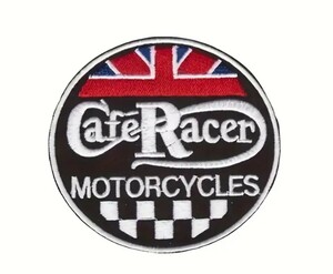 カフェレーサー cafe racer アイロンパッチ ワッペン