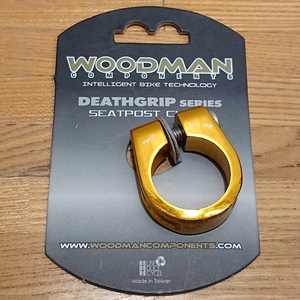 びっくり！WOODMAN Deathgrip ボルトロック♪ゴールド 径28.6㎜