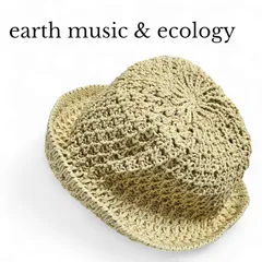 earth music&ecology アースミュージックアンドエコロジー ベージュ ガラアミハット Fサイズ 1M32L3J0240 レディースカジュアル 0000114KJ