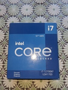 Intel Core i7 12700KF LGA1700