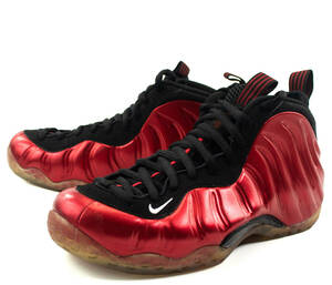 正規品 新品未使用 【海外限定】 NIKE AIR FOAMPOSITE ONE 【METALLIC RED】 ナイキ エア フォームポジット ワン 【メタリック レッド】