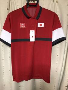 ★即決　新品　UNIQLO サイズＳ　ポロシャツ　日本代表　ユニフォーム　テニス