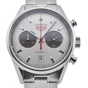 タグホイヤー TAG HEUER CV2119.BA0722 カレラ キャリバー17 クロノグラフ デイト 自動巻き メンズ 良品 内箱付き K#133678