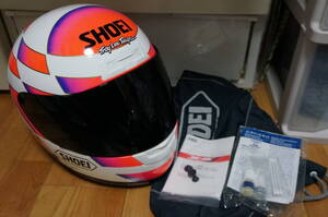 SHOEI X-8V ワイン ガードナー 選手 レプリカ ヘルメット Wayne Gardner 内装取外可能モデル HONDA ロスマンズ NSR RVF 南海限定品