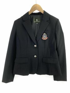 THE SCOTCH HOUSE スコッチハウス ウール100% テーラード ジャケット 160Acm 黒 ◇■ ☆ eab5 子供服