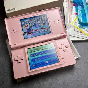 Nintendo 任天堂 ニンテンドー DSLite ピンク USG-001 動作品 本体良品 箱 説明書 レトロゲーム ソフトなし 送料760円