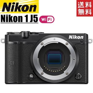 ニコン Nikon 1 J5 ボディ ブラック ミラーレス カメラ レンズ 中古