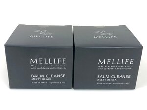 未使用　未開封　MELLIFE　メリフ　バームクレンズ　メルティブラック　クレンジング　90g×2個セット　KES-2517