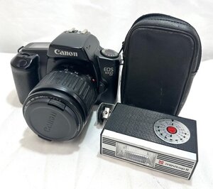 【中古品】(※動作未確認)キヤノン/ナショナル　一眼フィルムカメラ/ストロボ　EOS1000QD/35-80mm 1:4-5.6/minitopII【送料別】FD1298