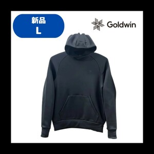 【D-29】　size/L　GOLDWIN　ゴールドウイン　BULKY FLEECE HOODIE　G52701P　カラー：BKブラック　サイズ：L　ストレッチ　ジャージ