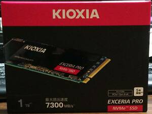 新品・未開封　KIOXIA EXERIA PRO M.2NVMe SSD 1TB SSD-CK1.0N4P/J