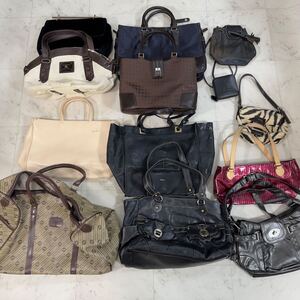 1円スタート ブランドバッグ 13点セット売り まとめ売り Burberry GIVENCHY FURLA せどり初心者 リペア教材 レザー 本革 カバン 鞄