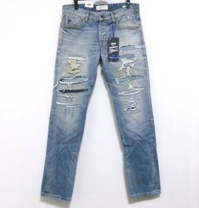 新品★SCOTCH＆SODA★スコッチ＆ソーダ★RALSTON★ デニムパンツ ダメージ加工★BLAUW