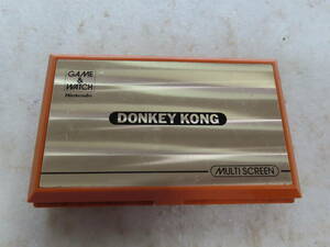 ☆ジャンク扱い　Nintendo GAME＆WATCH ゲームウォッチ　DONKEY KONG ①