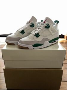 Nike SB × Air Jordan 4 RETRO SP Pine Green ナイキ SB エアジョーダン4 パイングリーン DR5415-103 US 8.5 26.5cm 黒タグ付 新品