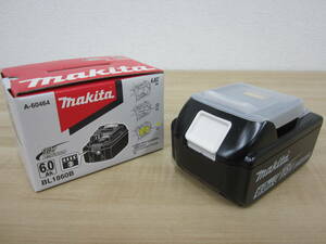 ④未使用 makita マキタ リチウムイオンバッテリ 18V 6.0Ah BL1860B 雪マーク付 バッテリー 激安1円スタート