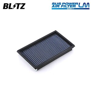 BLITZ ブリッツ サスパワー エアフィルター LM SN-24B セドリック HBY33 H7.6～H11.6 VQ30DET FR 59515