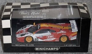 1/43 マクラーレン F1 GTR EMI Davidoff 40号 ルマン1998 4th McLaren BMW