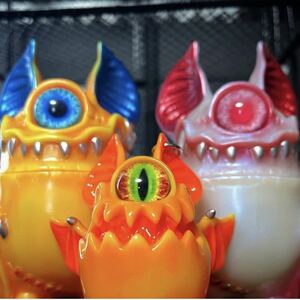 カゲマルデザイン アイビー チャイビー 3体セット アイバットビースト ソフビ SOFUBI kagemaru designs eye bat beast デザフェス58