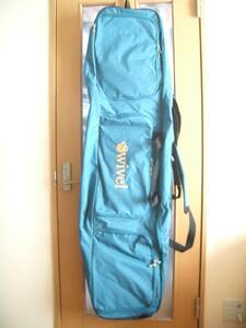 ★美品★　SWIVEL　スノーボード　ボードバッグ　ショルダーバッグ　バックパック　ブルー　150cm　一括収納　BB4844