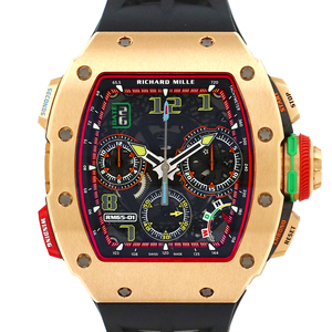 リシャールミル（RICHARD MILLE）RM65-01 RG オートマティック スプリットセコンド クロノグラフ 18Kレッドゴールド 腕時計 メンズ