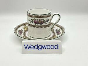 WEDGWOOD ウェッジウッド COLUMBIA Espresso Coffee Cup & Saucer コロンビア エスプレッソエスプレッソ コーヒーカップ＆ソーサー *L287