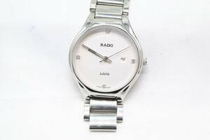 【W159-1】★ベルト欠損★動作品 電池交換済 RADO jubile DIASTAR ラドー ジュビリー ダイヤスター SWISS 腕時計 レディース