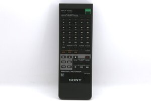 【良品】SONY RM-D3M ソニー SONY MDS-JE640MDデッキ用リモコン #5465