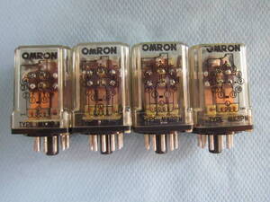 OMRON MK3PN AC200V パワーリレー*4個