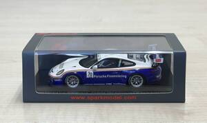 新品未展示 1/43 Spark スパーク 2018 スカンジナビア Porsche Carrera Cup ポルシェカレラカップ ポルシェ70周年 ロスマンズカラー S4520