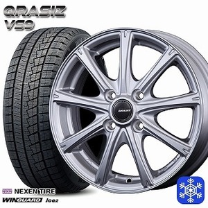 大田原 新品 冬セット クレイシズ VS9 14x4.5J +45 4H100 ネクセン ウィンガードアイス2 155/65R14インチ 軽自動車等