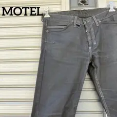 MOTEL ブラックデニムパンツ　キーチェーン