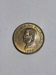 ◆フィリピン　50センチモ　真鍮貨　1994年