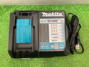 【未使用品】makita(マキタ) 14.4v-18v急速充電器 [スマホ等充電用USBポート付] DC18RF　IT62CCXYD4G8