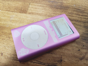 iPod mini A1051 4GB ピンクバッテリー良好 動作確認済 送料185円♪