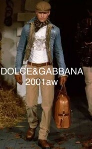 幻 DOLCE&GABBANA Viscacha Damage Denim Jacket size 48《ドルチェアンドガッバーナ》ビスカッチャ ダメージ デニム ジャケット
