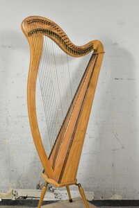 AOYAMA HARP/青山ハープ アイリッシュハープ レバーハープ 130D 34弦【難あり品】