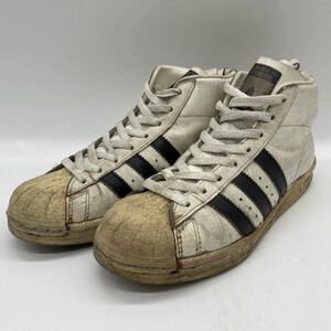 【23.5cm】1970s Vintage adidas PROMODEL 1970年代 ヴィンテージ アディダス プロモデル 金ベロ フランス製 箱無し 6100