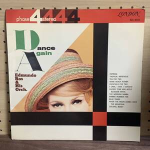 レコードLP　DANCE AGAIN 情熱のラテンビート　エドムンド・ロス Phase 4 stereo 　Edmundo William Ros LatinBeat